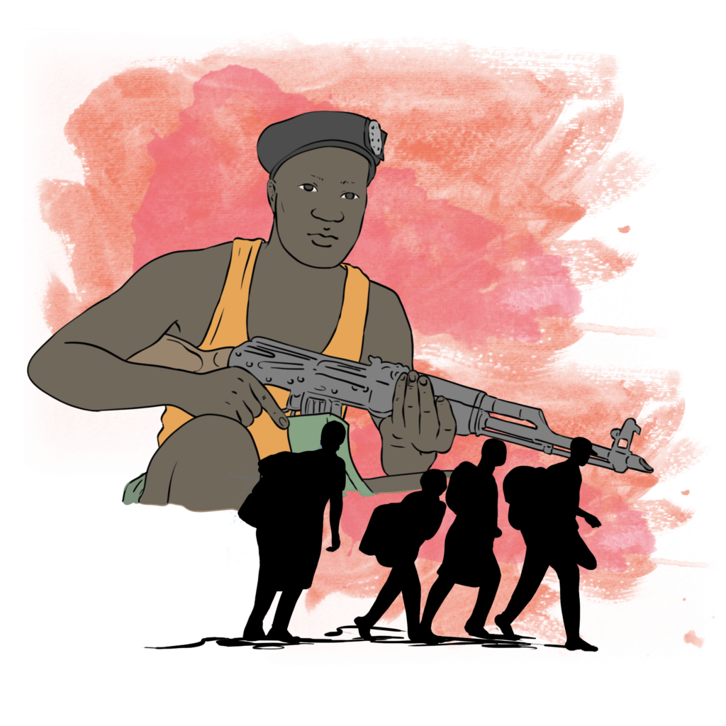 1986-1991. Armed conflict